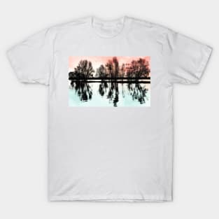 Silhouettes At Sunset II T-Shirt